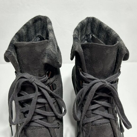 Canyon River Blues Women's Gray Ankle Boots Lace up, Size 9M - Picture 10 of 16